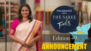 Next Saree Trails Announcement ( In this Video )  | Prashanti | Kora Silk Cotton