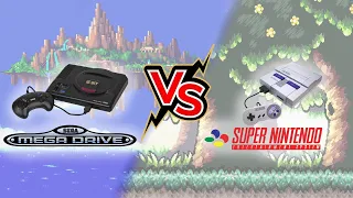 LIGA DE CONSOLAS RETRO: Super Nintendo VS Sega Génesis / Megadrive