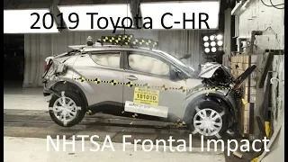 2019-2021 Toyota C-HR NHTSA Full-Overlap Frontal Crash Test (Turkey-Built Models)