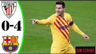 Barcelona vs Athletic Bilbao 4-0 | Copa Del Rey 2021