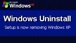 What if you uninstall Windows XP?