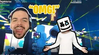 STREAMERS *REACT* TO NEW MARSHMELLO LIVE EVENT! || Fortnite Event!