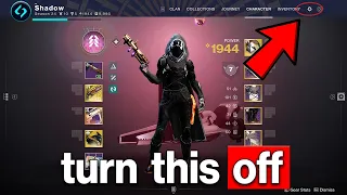 20 Destiny Settings You Need to Change NOW! (Updated 2024)