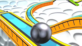 🔥Going Balls: Super Speed Run Gameplay | Level 554 Walkthrough | iOS/Android | 🏆