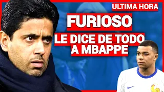 Nasser furioso con MAPPE por lo que revelan desde FRANCIA tras esta decisión y la superliga