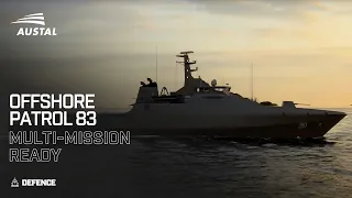 Austal Offshore Patrol 83 - Multi-mission Ready - 2022