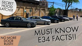 13 Things you MUST KNOW when owning/buying a BMW E34 5 series!!