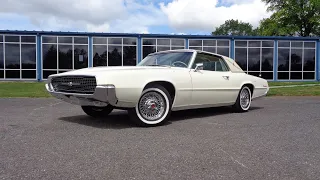 1967 Ford Thunderbird T Bird 2 Door with Landau Roof in White & Ride My Car Story with Lou Costabile