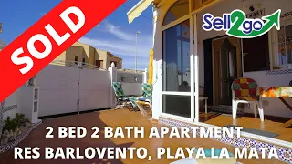 South facing Property in Torrevieja. 2 BED 2 BATH. Playa La Mata.