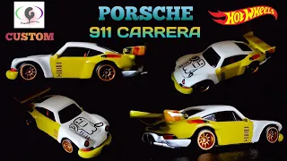 Hot Wheels Simple Custom | PORSCHE 911 CARRERA | Grandis Custom