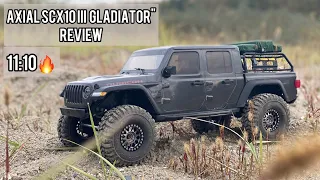 REVIEW Axial SCX10 III Gladiator - ОН тебе ПОНРАВИТСЯ 11:10 | top rc