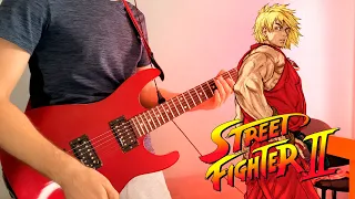 STREET FIGHTER 2 - KEN THEME [ GUITAR COVER ] by LIZDARK