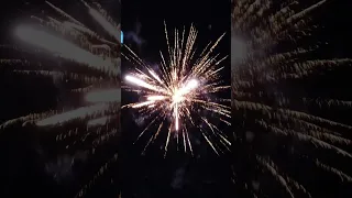 Drone inside fireworks show! #shorts #fireworks #drone #youtubeshorts #viral