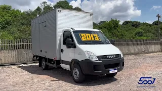 Iveco Daily 35S14 - ano 2012/13 - Baú Formiguieri de 4.30M - Valor R$ 148.000,00