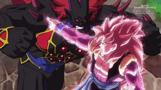 Super Saiyan 4 Gogeta vs Omega Shenron Xeno Dragon Ball Super Ultra God Mission Episode 6