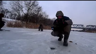 Ловля окуня на безмотылку-приехали за рыбой а тут...