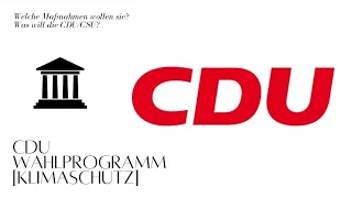 CDU Wahlprogramm einfach erklärt