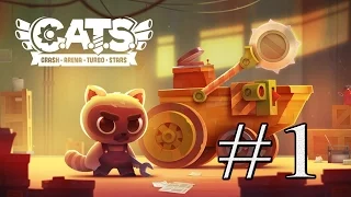 #1 CATS: Crash Arena Turbo Stars - Gameplay Walkthrough - Build & Battle Robots! (iOS, Android)