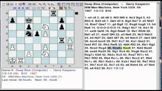 Kasparov v Deep Blue Chess Match 2 Game 4