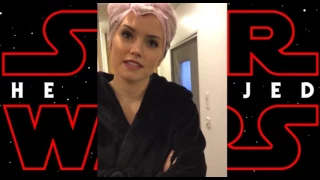 STAR WARS THE LAST JEDI What does the title mean Daisy Ridley?!