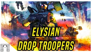 40k Lore, Regiments Of The Imperial Guard! The Elysian Drop Troopers! Elite Shock Grav Chute Troops