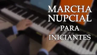 Marcha Nupcial para iniciantes de piano