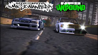 Razor vs Asap Rocky / Bmw M3 GTR vs Mercedes-Benz 190E 2.5-16 Evo 2 (NFS Most Wanted vs Unbound)