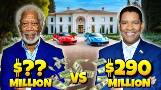 Morgan Freeman vs Denzel Washington - Who is Richer?