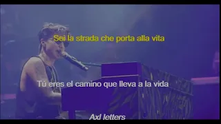 ULTIMO -  PICCOLA STELLA (Testo/ Sub Español) Video Live