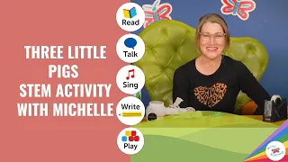 STEM Activity - 3 Little Pigs houses - Presented by Michelle