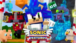 The Official Sonic Texture Pack in Minecraft