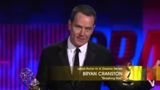 Bryan Cranston Wins 3rd Consecutive Emmy (2010)