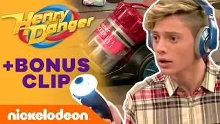 Charlotte Gets Sucked Into a Vacuum⁉️ | Henry Danger