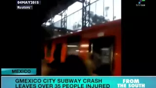 Mexico City Subway Crash Injures 35