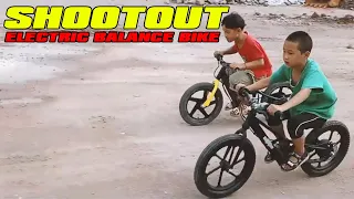 ELECTRIC BALANCE BIKE SHOOTOUT APOLLO / SENDA / SSR / REVVI / SHERCO VS THUMPSTAR