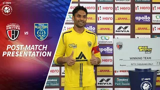 Post-match Presentation - NorthEast United FC 2-0 - Kerala Blasters - Match 107 | Hero ISL 2020-21