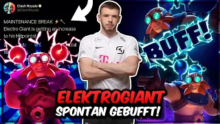 *EILMELDUNG* ELEKTRORIESE PLÖTZLICH VIEL STÄRKER! 😨⚡ | Buff noch HEUTE! | Clash Royale Deutsch