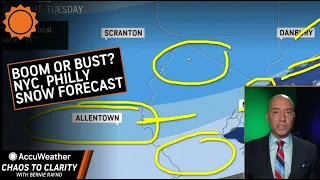 Boom or Bust? NYC, Philly Tricky Northeast Snow Forecast