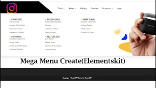 How to create mega menu Elements kit 2023_mega menu create Elementor 2023