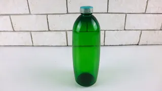 Зачем я собираю зелёные бутылочки из-под воды. Покажу, какую красоту из них делаю