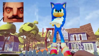 Hello Neighbor - Sonic the Hedgehog ACT 1 Gameplay Walkthrough