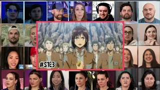 Attack on Titan Episode 3 Reaction Mashup | S1