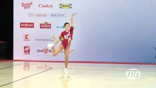 Asami TAKEUCHI (JPN) - Aerobic Worlds 2012