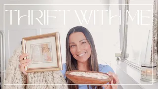 COME THRIFT WITH ME! | Thrift Shopping Home Decor On a Budget | *HUGE* Thrift Haul