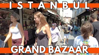 Grand Bazaar Istanbul Walking Tour-4K UHD 60fps