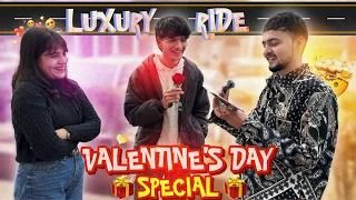 ASKING cheesy 👅 and funny QUESTIONS TO PUBLIC 😮‍💨| Valentine's day special 🌹| GOBABYGO TALKS|EP1