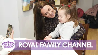 Princess of Wales Comforts Families Fleeing Ukraine