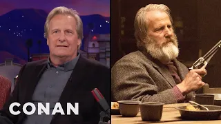 Jeff Daniels' Mother Hated His "Godless" Beard | CONAN on TBS