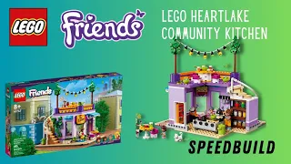 Lego Friends Heartlake Community Kitchen 41747 #speedbuild