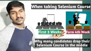 3 Mistakes while taking Selenium Course | Must watch video Before Taking Selenium Course